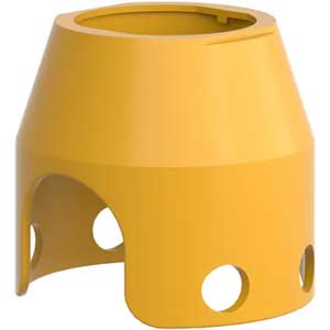Phụ kiện nút nhấn đầu nấm SCHNEIDER ZBZ1605 Material: Metal; Color: Yellow; Compatible device: Mushroom head pushbuttons; Applicable: Ø 40 mm emergency stop push-button (For standard head); Weight: 0.046kg