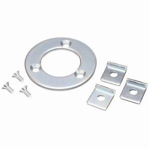 Mặt bích encoder OMRON E69-FCA04 Surface treatment: Zinc - plated; Aplicable encoder model: E6C3-A, E6C3-C; Shape: Round; Dimension: D56xt3.2mm; Hole diameter: 30.2mm; Attached screw: Three phillips screws M4x8; Servo mounting bracket provided: E69-2 (3pcs)