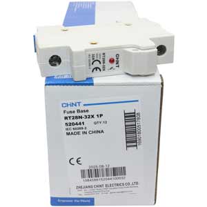 Đế cầu chì dạng hình trụ CHINT BASE RT28N-32X 1P