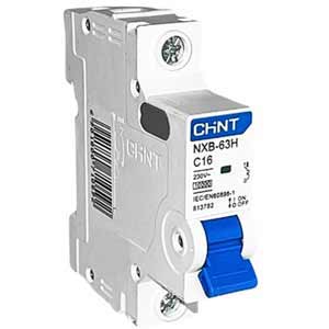 Áp tô mát cài loại nhỏ CHINT NXB-63H 1P C16 10kA