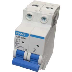 MCB Chint NXB-63H 2P C25 10kA