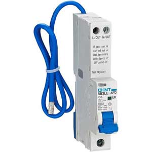 Áp tô mát chống giật CHINT NB3LE-AFD 1P+N C6 A type 30mA (R) 6A; 30mA; 6kA