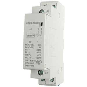 Contactor CHINT NCH8-20/20 220/230V - 20A - 2P - 2NO