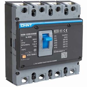 Aptomat MCCB NXM-125S/4300B 63A Chint - 4P, 63A, 25kA