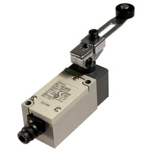 Công tắc hành trình  OMRON HL-5030G OMZ Adjustable roller lever; DPST (1NO+1NC); 5A at 24VDC, 5A at 250VAC; 7.35N; 33mm; 82mm; 32mm