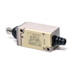 Công tắc hành trình  OMRON HL-5200G OMR Roller plunger; DPST (1NO+1NC); 5A at 24VDC, 5A at 250VAC; 8.83N; 33mm; 80.8mm; 33mm
