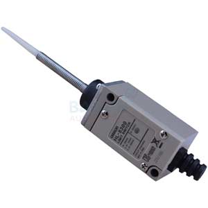 Công tắc hành trình  OMRON HL-5300 OMZ Flexible rod: Plastic rod; DPST (1NO+1NC); 5A at 24VDC, 5A at 250VAC; 1.47N; 33mm; 80.8mm; 33mm