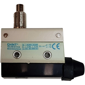 Công tắc hành trình loại rất nhỏ (microswitch) CHINT YBLXW-6/11CA Pin plunger; SPDT; 0.79A at 380VAC; 8N; 75mm; 22mm