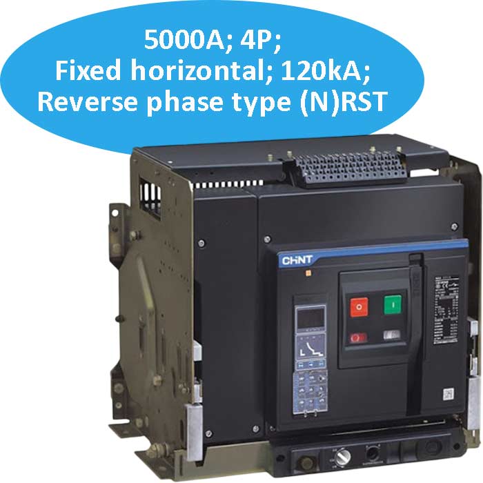 Máy cắt không khí bảo vệ ngắn mạch quá tải CHINT NXA63H50-MF4-AC220/230/240TP