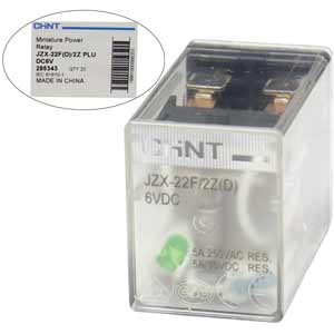 Relay trung gian CHINT JZX-22F(D)/2Z PLU DC6V