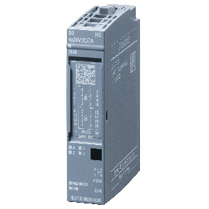 Mô đun ngõ ra kĩ thuật số SIEMENS 6ES7132-6BD20-0DA0 Output module; 24VDC; Số ngõ ra digital: 4; Kiểu đấu nối ngõ ra digital: Transistor (Source); 2A; Plug-in mounting
