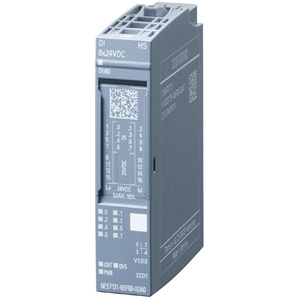 Mô đun đầu vào số SIEMENS 6ES7131-6BF00-0DA0 Input module; 24VDC; Số ngõ vào digital: 8; Plug-in mounting
