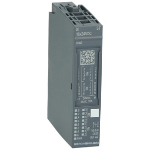 Mô đun đầu vào số SIEMENS 6ES7131-6BH01-2BA0 Input module; 24VDC; Số ngõ vào digital: 16; Plug-in mounting
