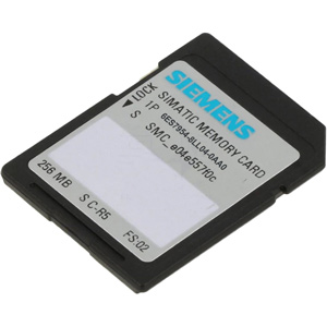 Thẻ nhớ SIMATIC S7 cho S7-1x00 SIEMENS 6ES7954-8LL04-0AA0 MMC Card; 256Mbyte; Màu sắc: Black