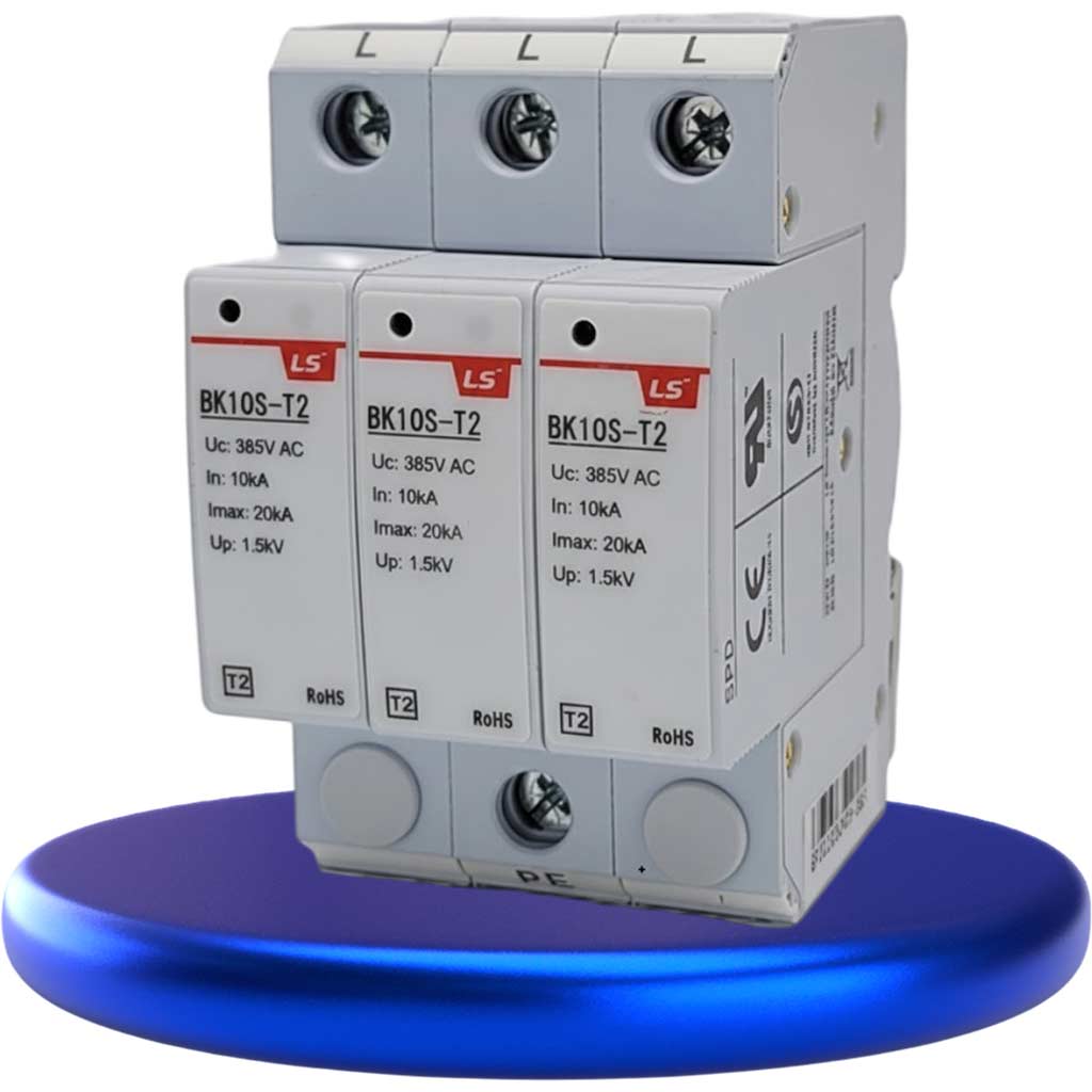 Thiết bị chống quá điện áp loại 385V LS BK10S-T2 3P 385V 20KA
