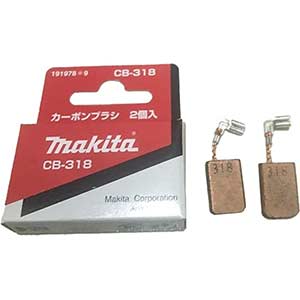 Chổi than dụng cụ điện cầm tay MAKITA 191978-9 (CB-318) Chiều rộng chổi than: 11mm; Chiều cao chổi than: 16mm; Chiều sâu chổi than: 5mm; Chiều dài mạch sun: 22mm; Vật liệu: Than chì; Thiết bị tương thích: Makita: 2107FK, Makita: JR3051TK, Makita: JR3061TK, Makita: 9565CVR, Makita: SG1251J, Makita: PC5010C, Makita: GA4040C, Makita: GD0800C, Makita: GD0801C, Makita: GD0810C, Makita: PO5000C