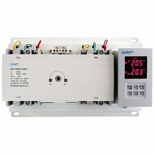 Bộ chuyển nguồn tự động CHINT NZ7-400H/3 250A Automatic Transfer Switch; 3-pole; 250A; 400VAC; Loại bộ điều khiển: Basic control