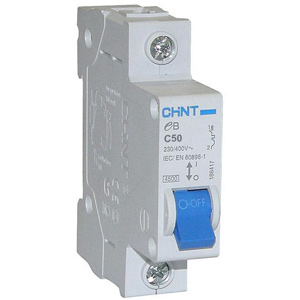 Cầu dao tự động CHINT eB 1P C50 4.5kA