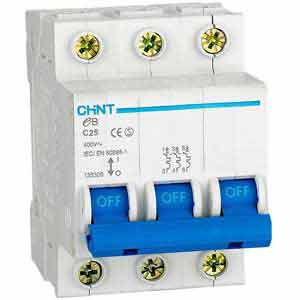 Cầu dao tự động CHINT eB 3P C25 4.5kA