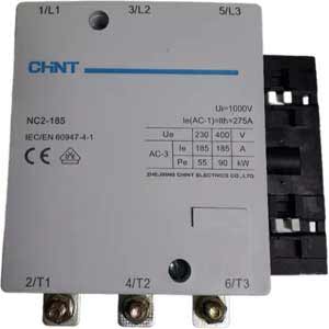 Khởi động từ 3 pha 220V NC2-185 220V Chint, mới 100%