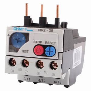 Rơ le nhiệt CHINT NR2-25 17-25A 17...25A; có vi sai nhiệt độ (3-heater); Tiếp điểm phụ: 1NO+1NC; Chế độ giải trừ lỗi: Thủ công; Kiểu kết nối: Kẹp vít