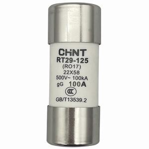 Cầu chì hình ống CHINT RT29-125 100A gG/gL