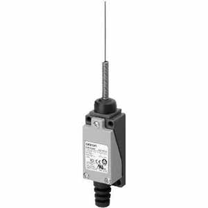Công tắc hành trình loại nhỏ OMRON D4V-8169Z OMR Flexible rod: Cat whisker (Spring wire); DPST (1NO+1NC); 5A at 24VDC, 5A at 250VAC; 0.88N; 27.8mm; 64mm; 25.4mm