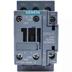 3RT6024-1AN20 contactor 3 pha SIEMENS, 220VAC, 3NO