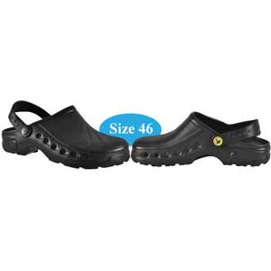 Dép y tế có độ bám cao SAFETY JOGGER SONIC OB (BLK/46)