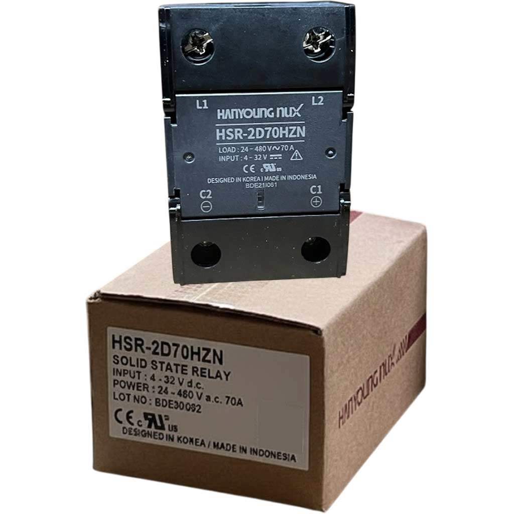 SSR 24V Hanyoung | HSR-2D70HZN - tải 70A, 480VAC