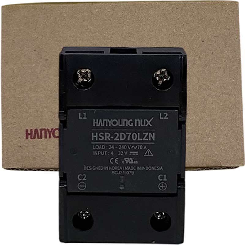 SSR 70A Hanyoung | HSR-2D70LZN - tải 1 pha, 240VAC