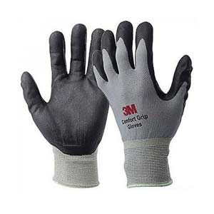 Găng tay đa dụng màu xám 3M NBR (GRAY/L) Size: L; Vật liệu: Nylon / Cotton; Vật liệu lớp phủ: Cao su nitrile (NBR); Màu sắc: Màu xám