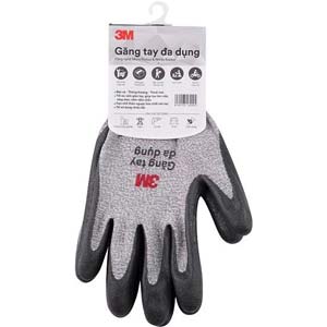 Găng tay đa dụng màu xám 3M NBR (GRAY/L)