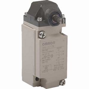 Công tắc hành trình  OMRON D4A-2717N Actuator sold separately; DPDT; 0.2A at 250VDC, 5A at 125VAC; 0.39N; 42mm; 75.5mm; 44mm