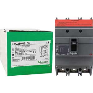 EZC250N3100 | MCCB Schneider | 3P, 100A, 25kA, 250AF