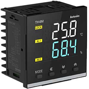 Bộ điều khiển nhiệt độ/độ ẩm LCD AUTONICS TH4M-24R