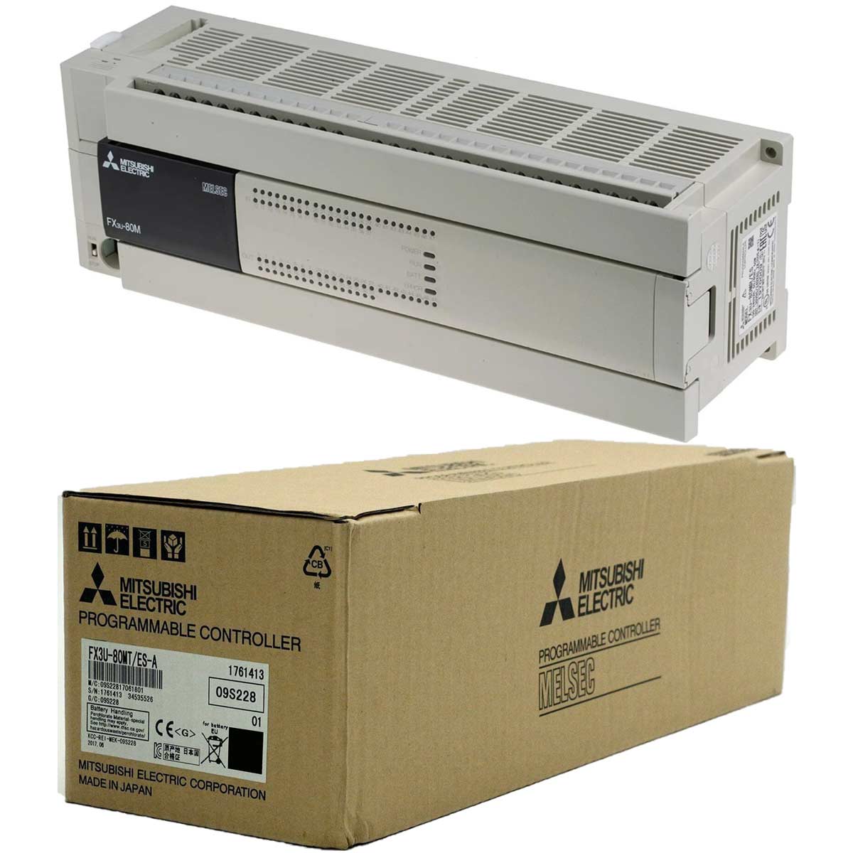 Khối CPU điện AC MITSUBISHI FX3U-80MT/ES-A