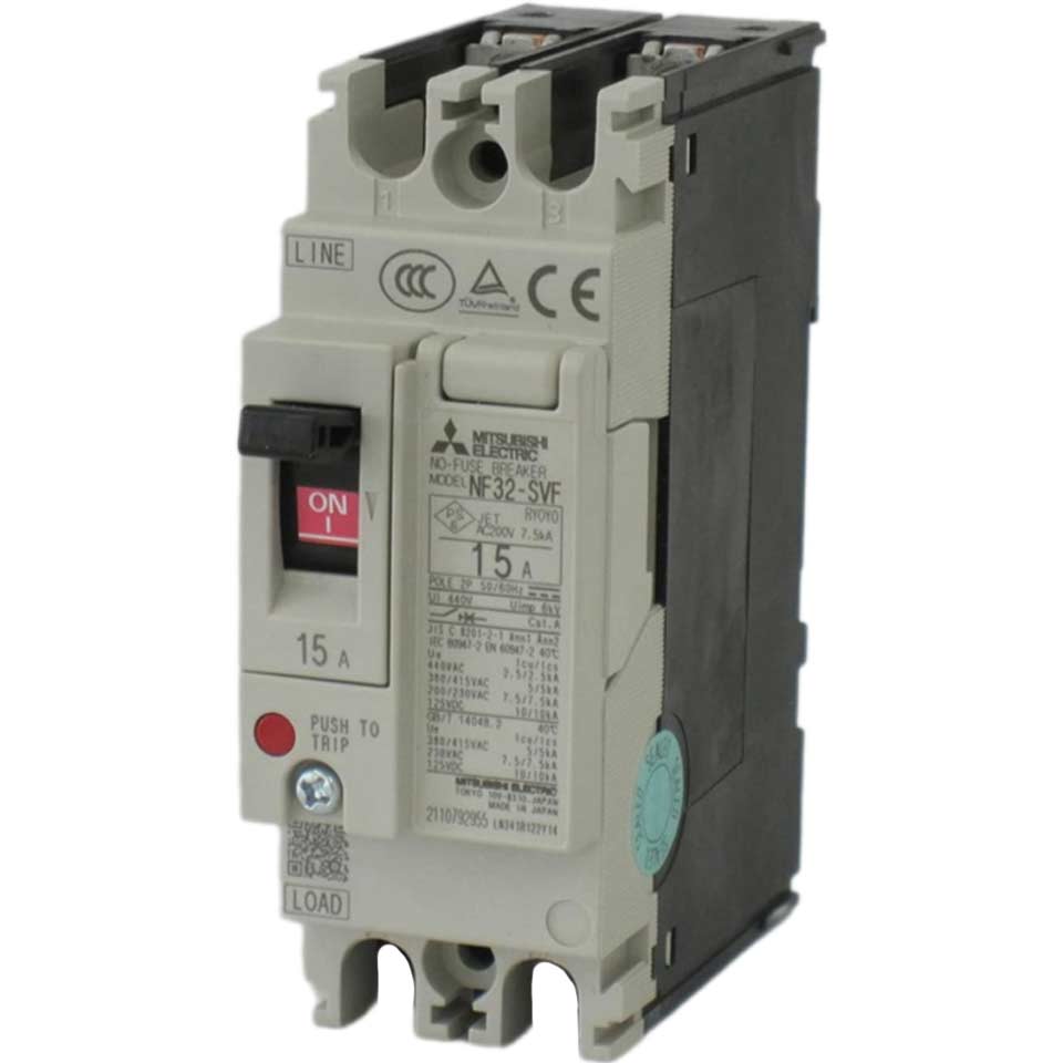 Aptomat khối MITSUBISHI NF32-SVF 2P 15A