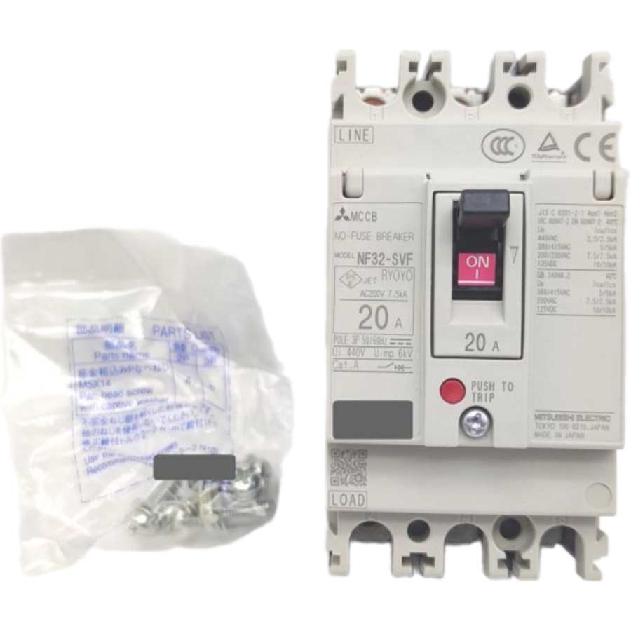 Aptomat khối MITSUBISHI NF32-SVF 3P 20A