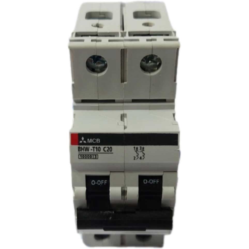 Aptomat cài MITSUBISHI BHW-T10 2P C20 F