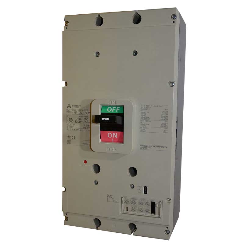 三菱電機 NF125-UV 4P 125A AX-SLT NN 三菱電機 NF125-UV 4P 30A AL-AX NN