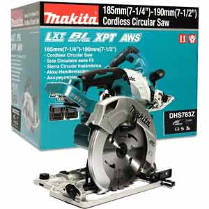 Máy cưa đĩa cầm tay 185mm chạy 2 pin 18V MAKITA DHS783Z