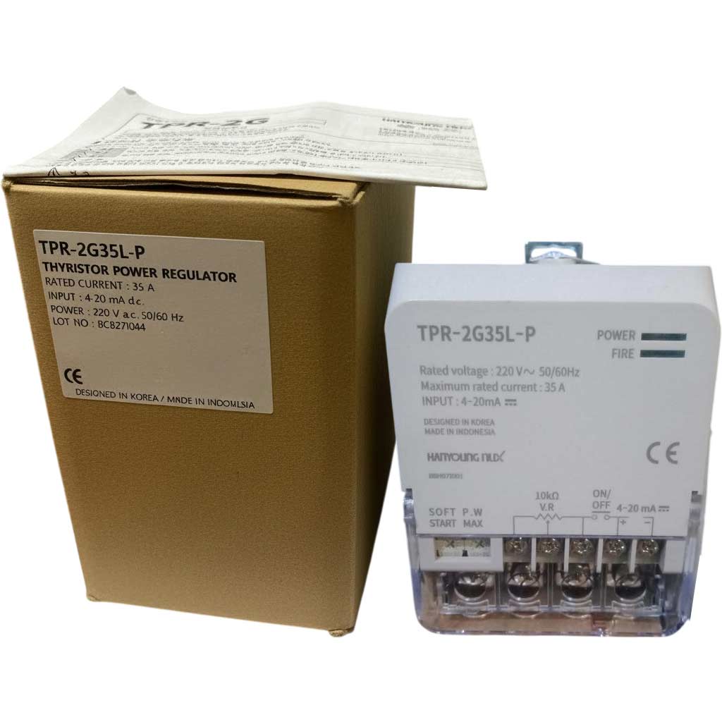 TPR-2G35L-P Hanyoung | Bộ điều khiển công suất SCR 35A