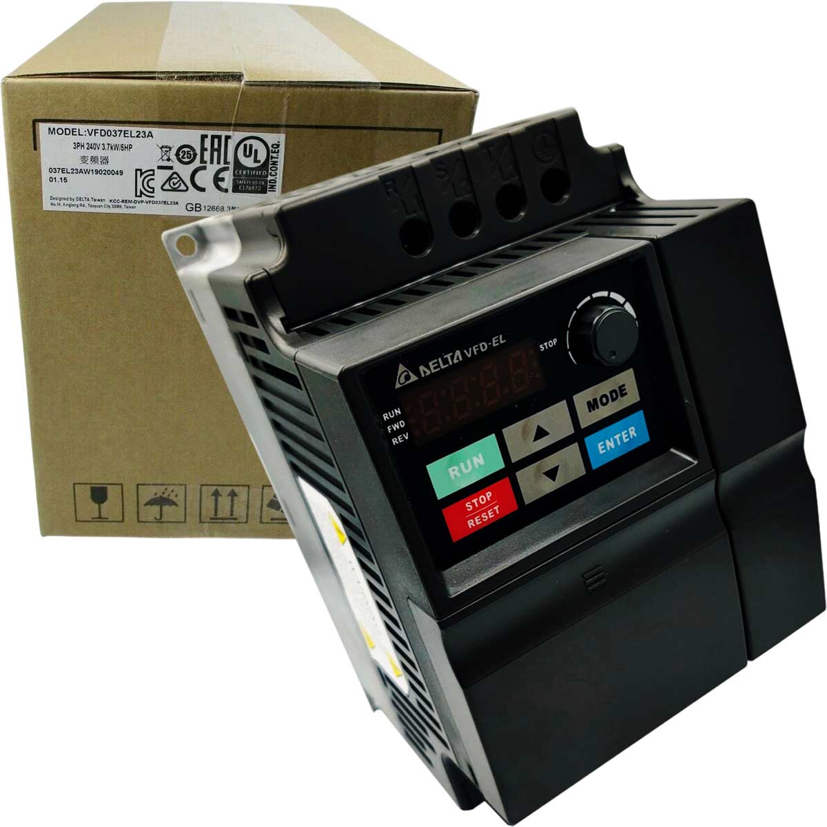 VFD037EL23A Delta Biến tần 3 pha 220V 3.7kW