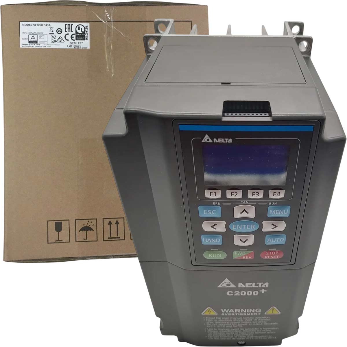 VFD007C43A Delta Biến tần 3 pha 460VAC 0.0.75kW