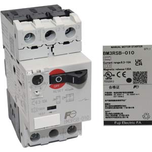 Bộ khởi động động cơ thủ công - công suất ngắt tiêu chuẩn FUJI BM3RSB-010
