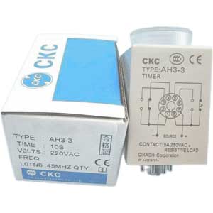 Rơ le thời gian CKC AH3-3 220VAC 10S