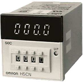 Bộ định thời ON-delay OMRON H5CN-XANS DC12-48 4 số, 8 chân tròn