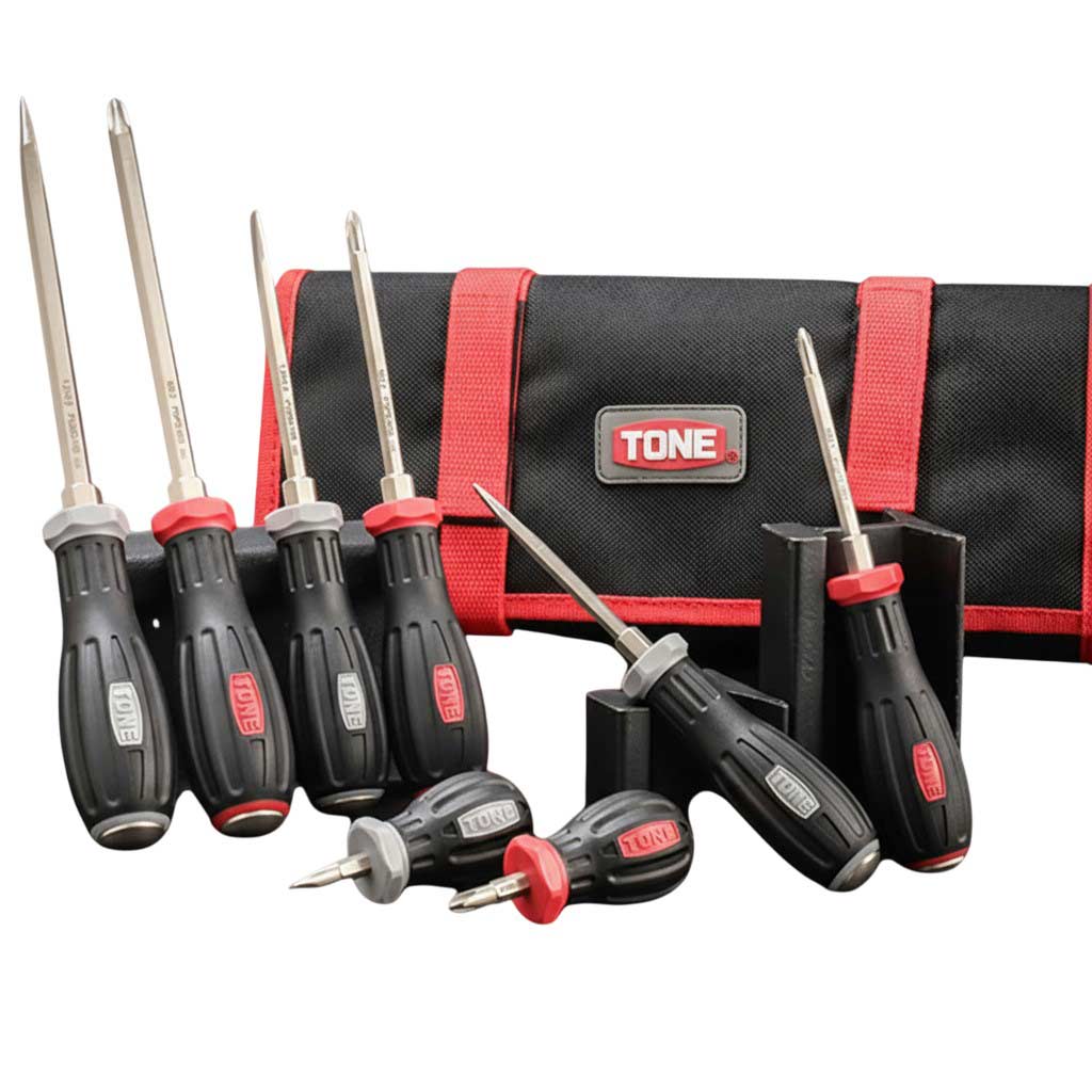 Bộ tô vít Tay cầm Power Grip TONE PGD8