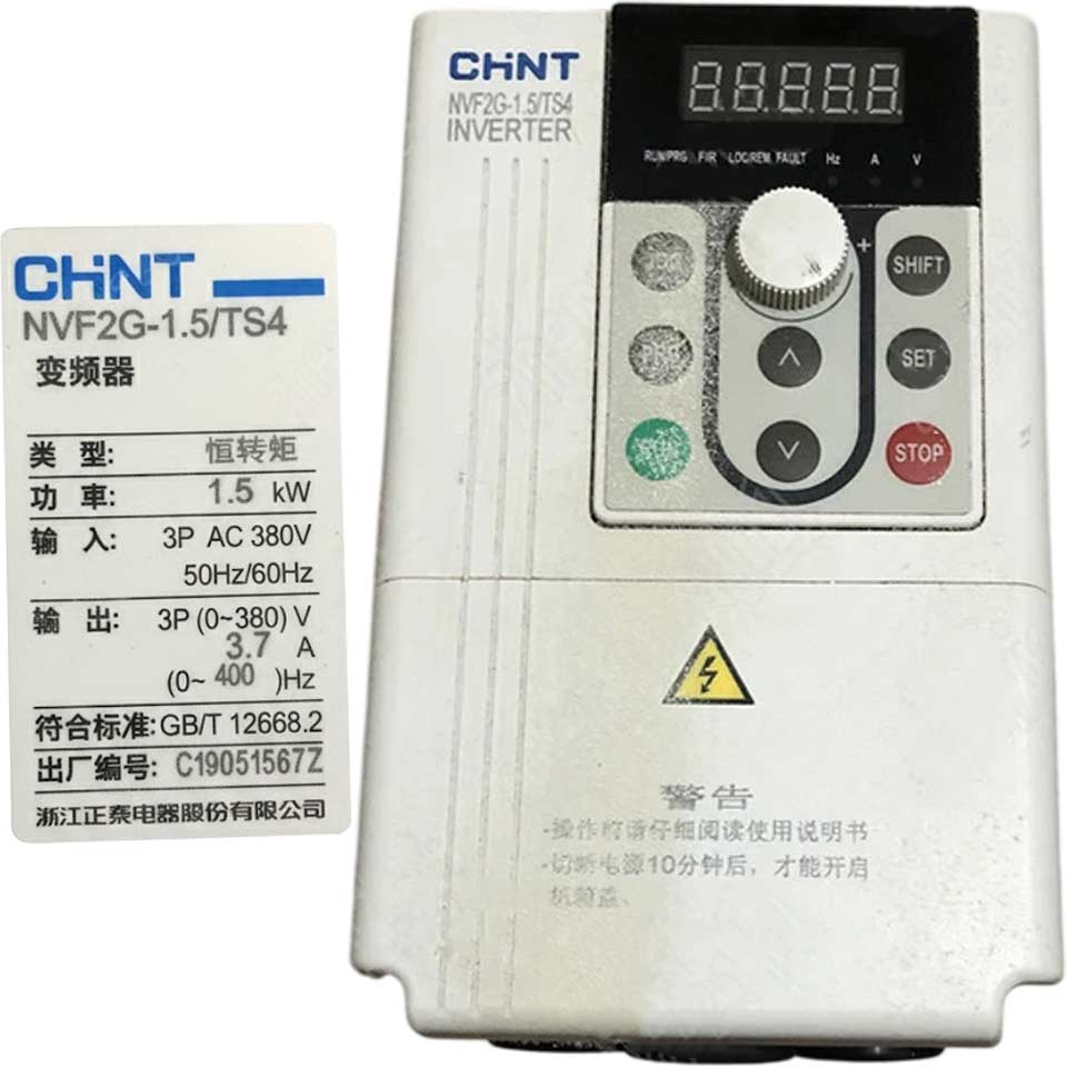 Biến tần đa dụng loại mới CHINT NVF2G-S-1.5/TS4